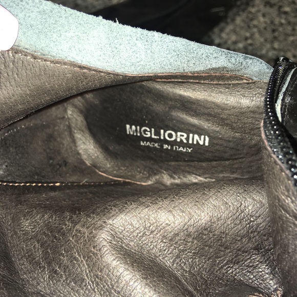 Patten leather boots never worn - Picture 4 of 5